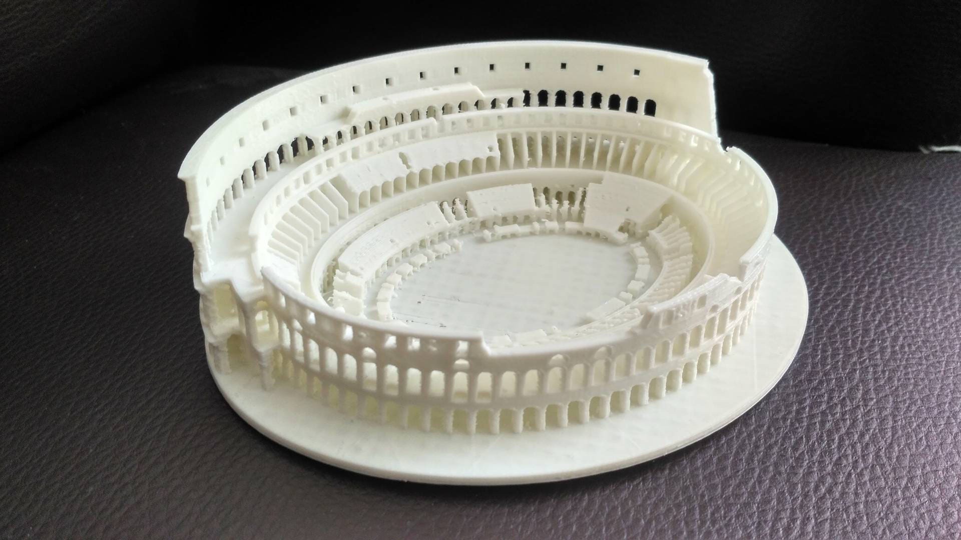 Roman Colosseum 3D printed architecture 15cm lon