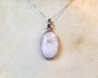 Vintage Moonstone Pendant | Sterling Silver Moonstone | Moonstone Pendant | Vintage Moonstone | Silver Moonstone | Sterling Moonstone