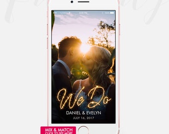 Wedding Snapchat Geofilter, Custom Geofilter, Wedding Filter, Wedding Snapchat Filter, Custom Wedding Filter, Custom Geofilter, Sparkling