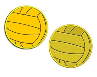 Volleyball Embroidery design Applique - Machine embroidery design
