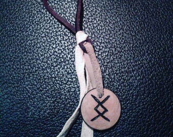 Viking rune pendant necklace