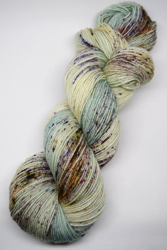 hand dyed yarn hand painted yarn handpainted yarn superwash