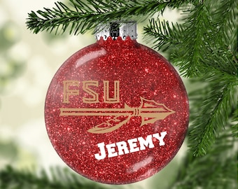 Personalized Ornament FSU Florida State SeminolesChristmas Gifts For Personalized Ornament FSU Florida State SeminolesChristmas Gifts For