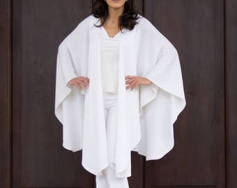 White poncho