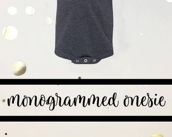 Baby Onesie, Personalized Onesie, Custom Onesie, Baby Boy Onesie, Baby Girl Onesie, Announcement Onesie, Custom Baby Onesie, Reveal Onesie