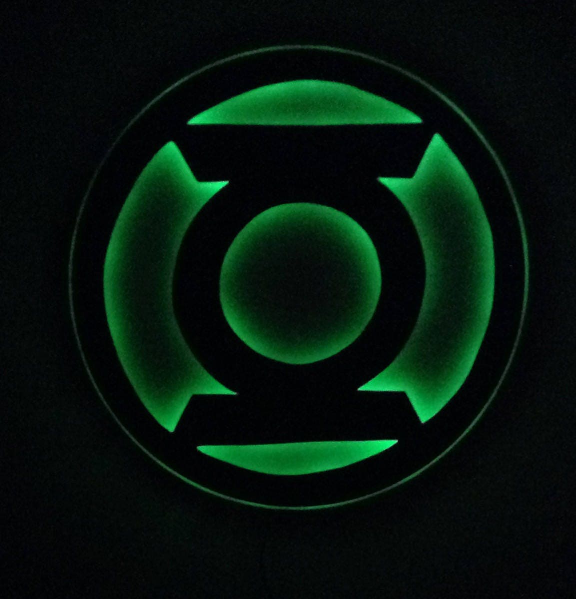 The Green Lantern DC Comics Superhero Lighted Sign Nightlight