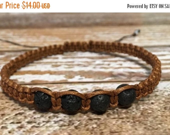 SALE Essential Oil Diffuser Bracelet / Lava Rock Bracelet / Healing Bracelet / Diffuser Bracelet