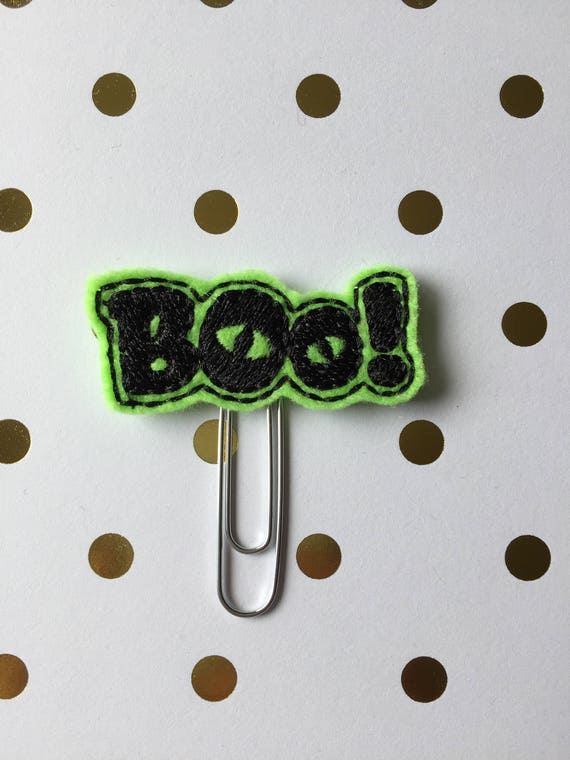 Boo Eyes planner Clip/Planner Clip/Bookmark. Monster planner clip. fall planner clip. autumn planner clip. Halloween planner clip