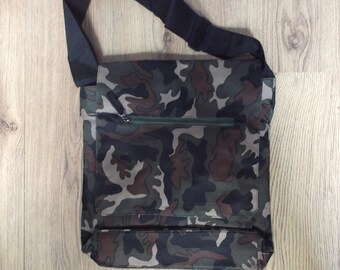 Sender Camo Satchel Bag