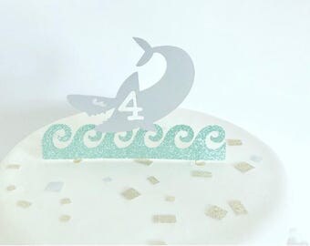 Cake Topper- Shark out of water