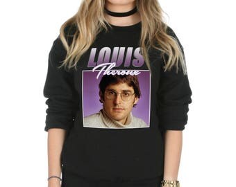 Louis Theroux Sweatshirt Sweater Jumper Top Fashion Blogger Tumblr Retro 90's Bae