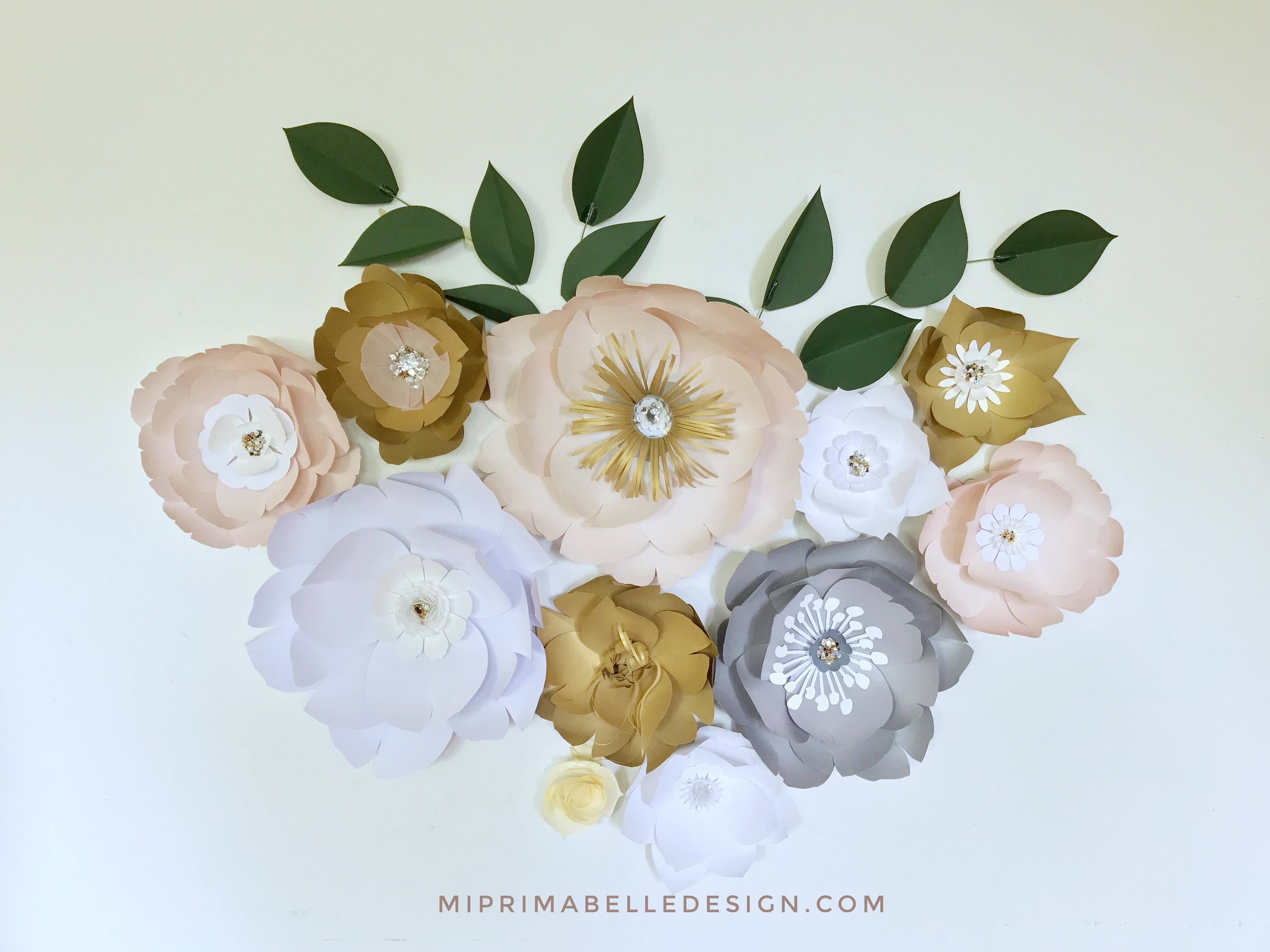 Wall Decor Paper paper flowers wall decor, baby girl nursery room decor, girl first Wall Decor Paper paper flowers wall decor, baby girl nursery room decor, girl first