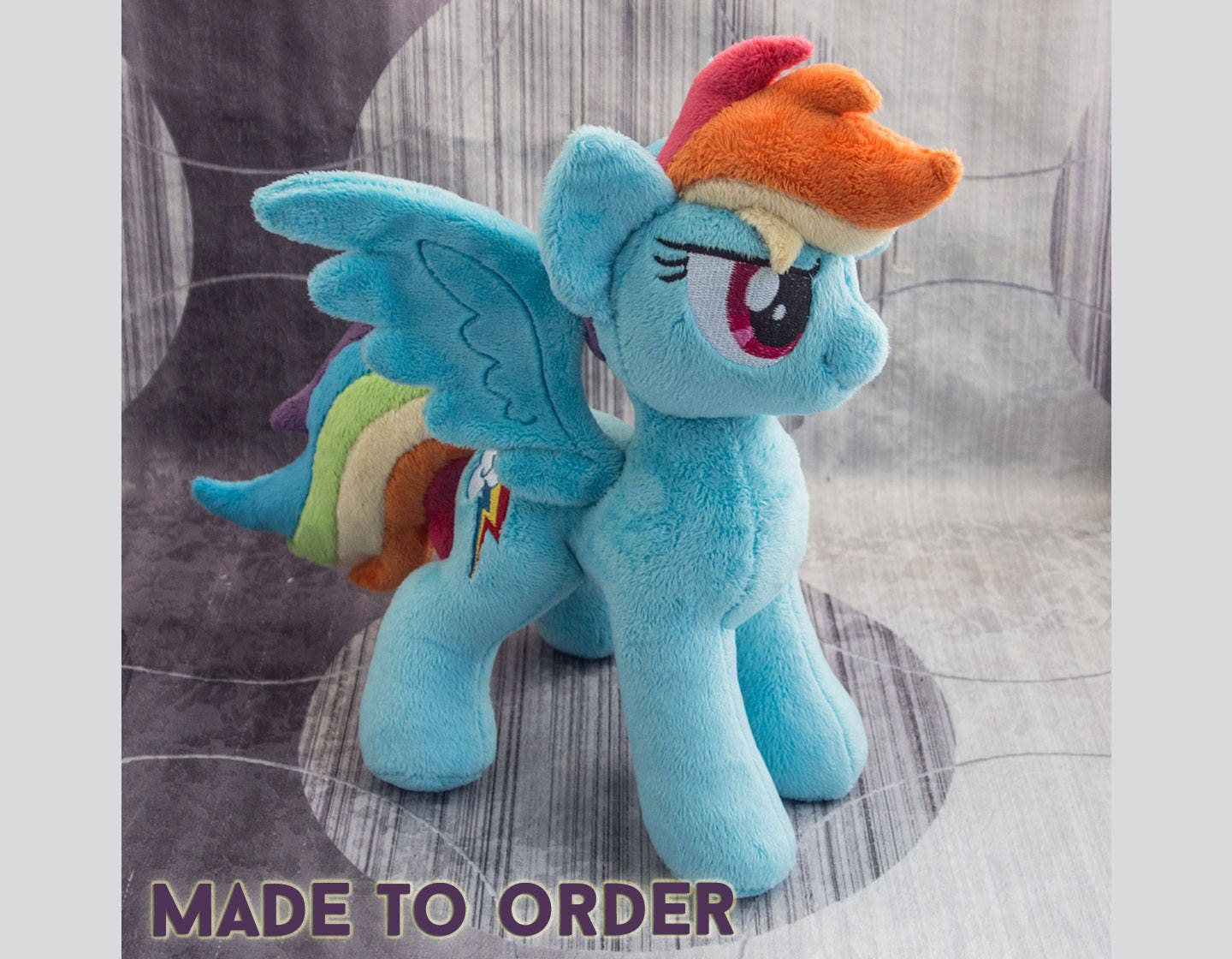 my little pony rainbow plush