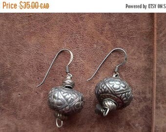 ON SALE Vintage Sterling Silver Earrings