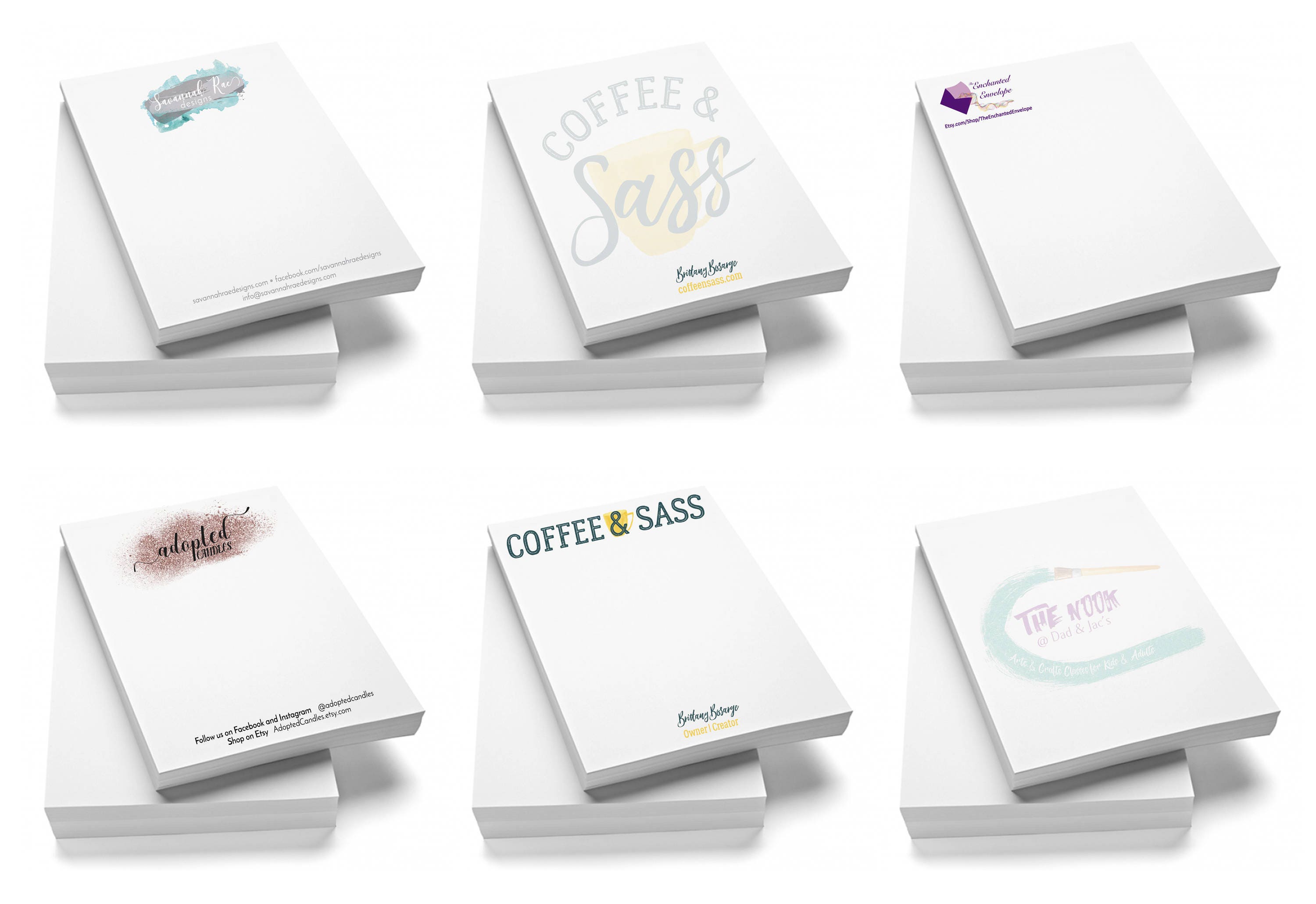 Personalized Note Pads, Glued Note Pads, Logo Note Pads, Business Note Pads, Custom Notepads, To