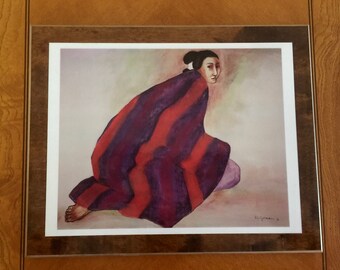 R. C. Gorman Laminated Plaque "Catherine"