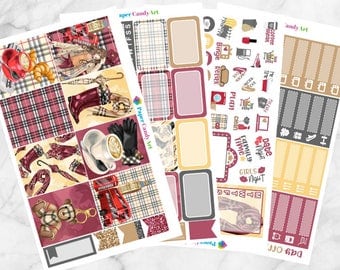 London // Mini Weekly Planner Stickers