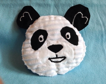 Animal baby panda-shaped blanket