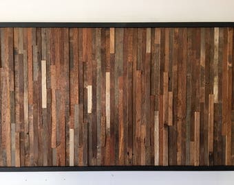 Reclaimed Barn Wood Wall Art Vertical Slats FREE SHIPPING Reclaimed Barn Wood Wall Art Vertical Slats FREE SHIPPING