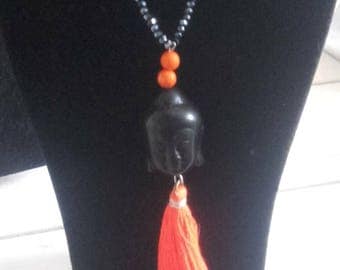 Boodha necklace with tassel