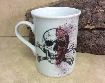 Comic Crossbones Harvey Dent (two face) cup