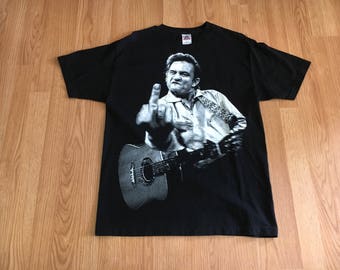 Vintage Johnny Cash T-Shirt Men's Large