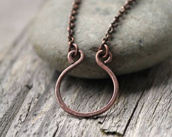 Eyeglass Necklace, Eyeglass Chain, Eyeglass Lanyard, Leather Lanyard, Sunglass Holder, Gift for Mom, Copper Necklace, SightStraps Lanyard