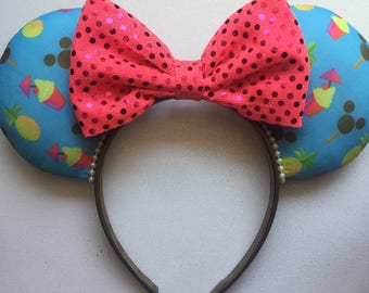 Summer Snack, Disney Food Ears, Disney Ears