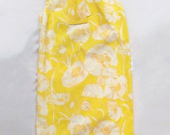 Gorgeous 60's Yellow and Poppy Dress