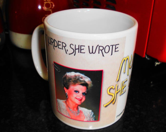 Personalised Angela Lansbury Murder She Wrote White 10oz Ceramic Mug