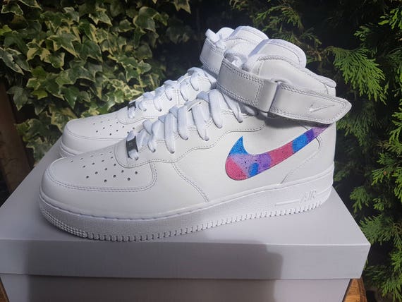 rainbow sole air force 1