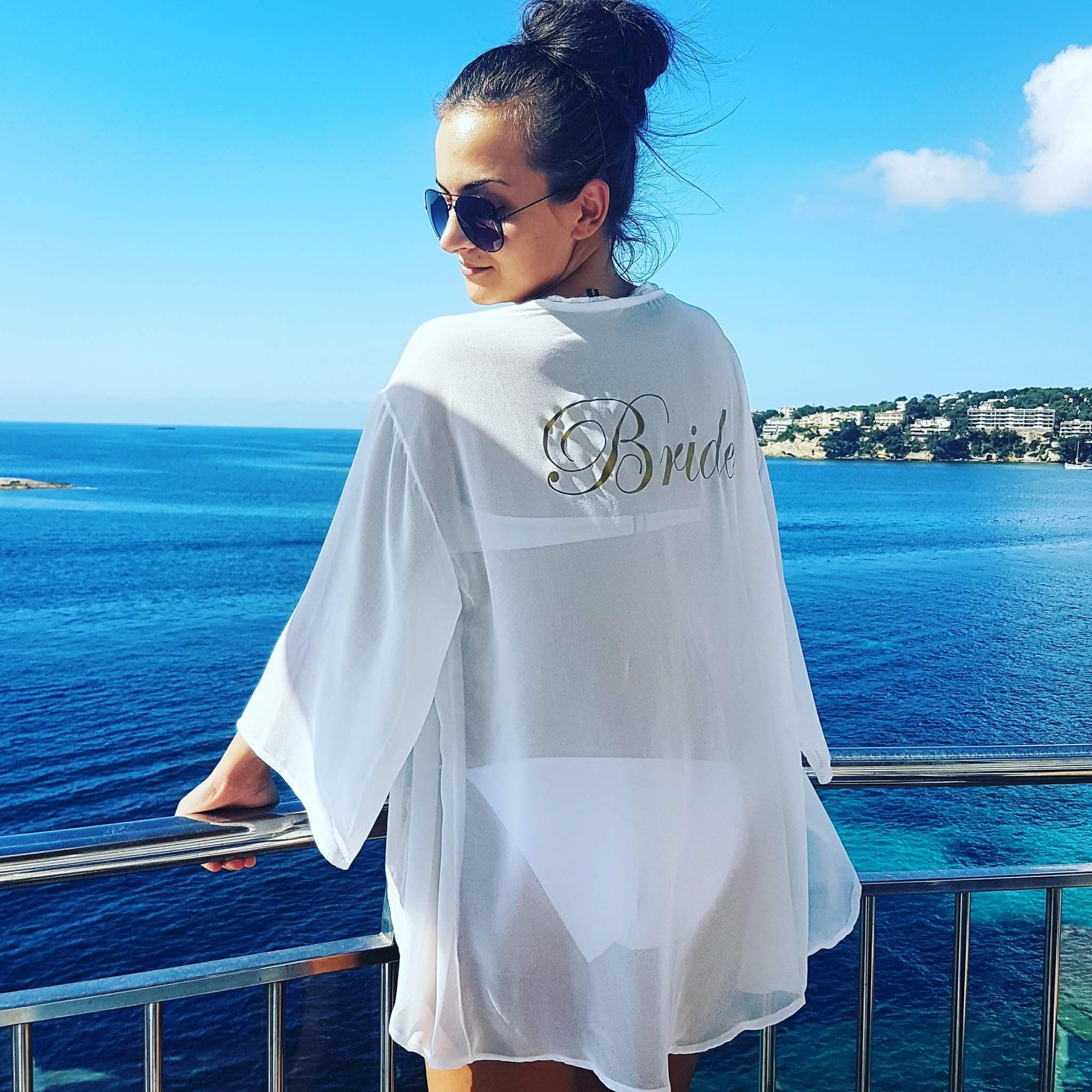 bride beach kaftan