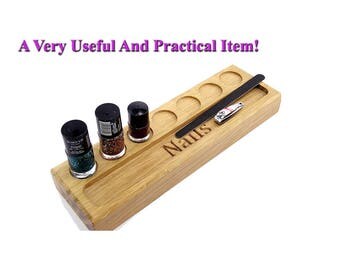 NAIL POLISH HOLDER, nail varnish, nail varnish holder, nail art, nail polish rack, nail decals, gift for her, girlfriend gift, wife gift