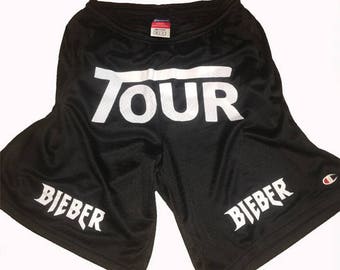 Purpose Tour Stadium Tour Justin Bieber Champion Shorts