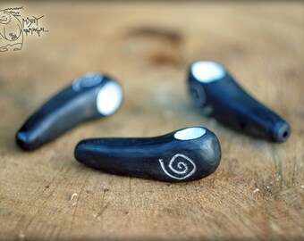 Black ceramic pipe, unique pipe, warming gift, pipe with ornament, smoking pipe, handpipe, tobacco pipes, gift for him, raku pipe cheap