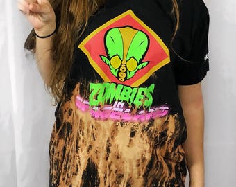 zombies in spaceland shirt