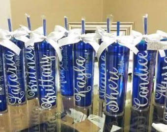 Bridesmaid Water Bottle Decal