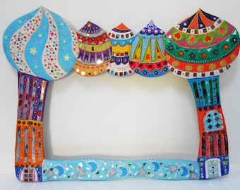 Large mirror "Arabian Nights" 119 cm X 90 cm
