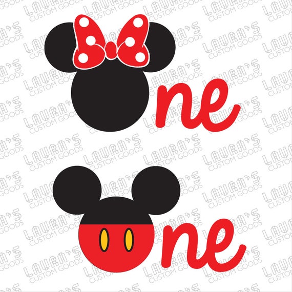 Download Minnie birthday one svg - Mickey Mouse one svg - mickey ...