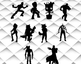Guardians of the galaxy svg,jpg,eps,png for Design/Print/ Silhouette Cameo/Cricut and Many More