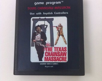 Atari 2600/7800 Video Game Cartridges - Texas Chainsaw Massacre