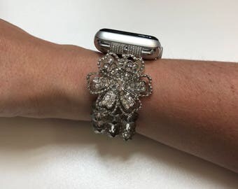 Handmade Louis Vuitton Apple Watch Band 146mm to 190mm 5