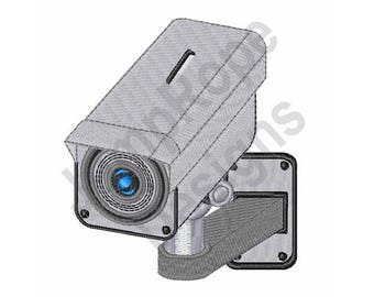 Security Camera - Machine Embroidery Design