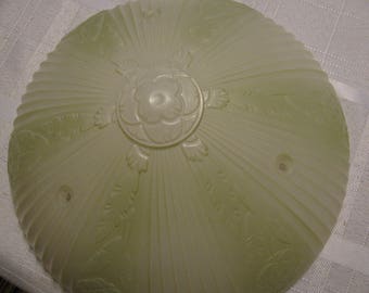 3 chain light shade, green tinted