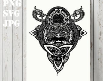 viking design tattoo etsy viking design tattoo etsy