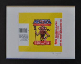 Vintage 1984 Artwork: Masters of the Universe (Sorceress)