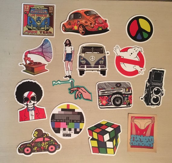 Old School Stickers