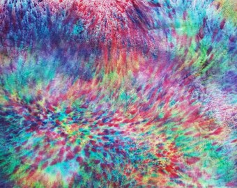 Cloth pads- Reusable organic bamboo velour- sanitary napkins - confetti hand dyed