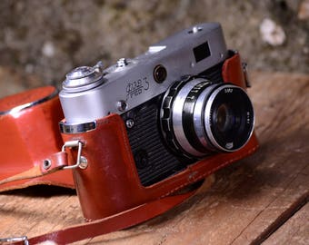 Film Camera Fed 3,Fed 3 Russian Camera,USSR Camera,Vintage Soviet Camera,Collectible Photo Camera,Retro USSR Camera,Old Russian Fed 3 Camera