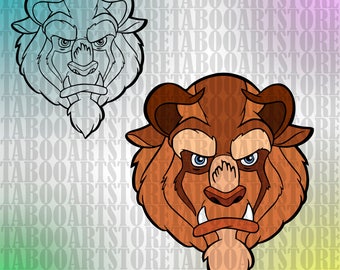 Beauty and the beast svg, beauty and the beast clipart, Disney eps, Disney beauty and the beast eps ,beauty and the beast svg